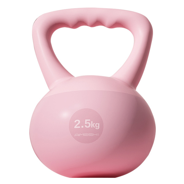 Mjuk Kettlebell för Kvinnor, Squatträningsprogram, 5kg Pot Dumbbell, Höftstyrketräning, Sandsäck Kettlebell, Fitness