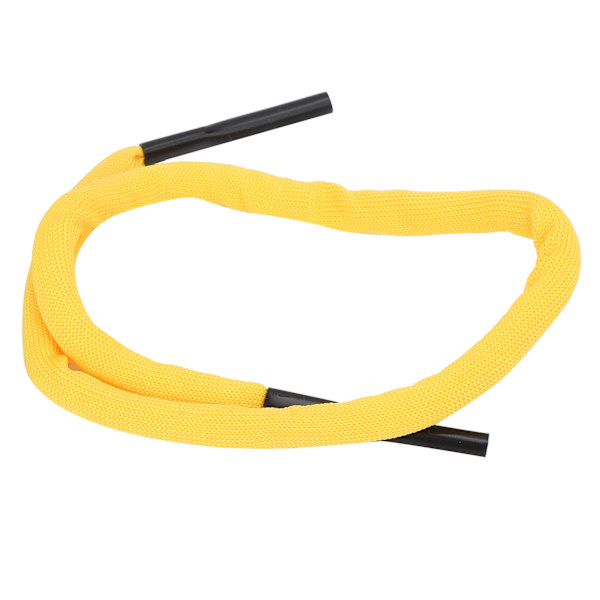 Halkskyddad solglasögonrep unisex utomhus sport elastisk glasögon sladd glasögon nackband (gul )