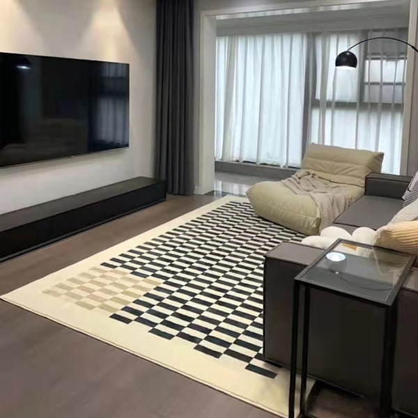 Tæppeløber til gang, skridsikker 50x80cm køkkentæppe vaskbart