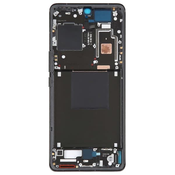 Original LCD-ramme frontdeksel for Xiaomi 12S Ultra Black