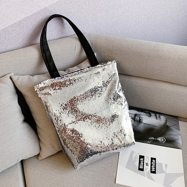Sequin Tote Taske Crossbody Taske Aften