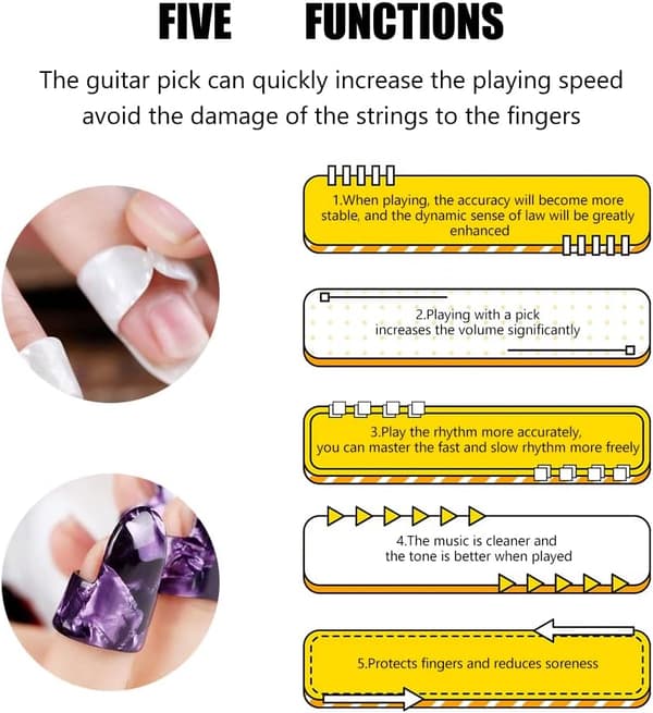 Tummplockset, 10 st Tummplockar, Fingerplockar, Fingerplock Tumme