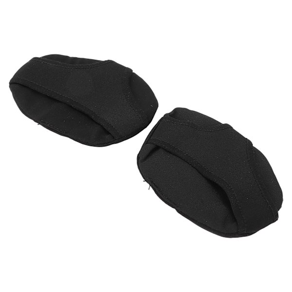 Forfodssko Indlægssåler Stof Fod Metatarsal Pads Massagepude til Fodpleje Sort