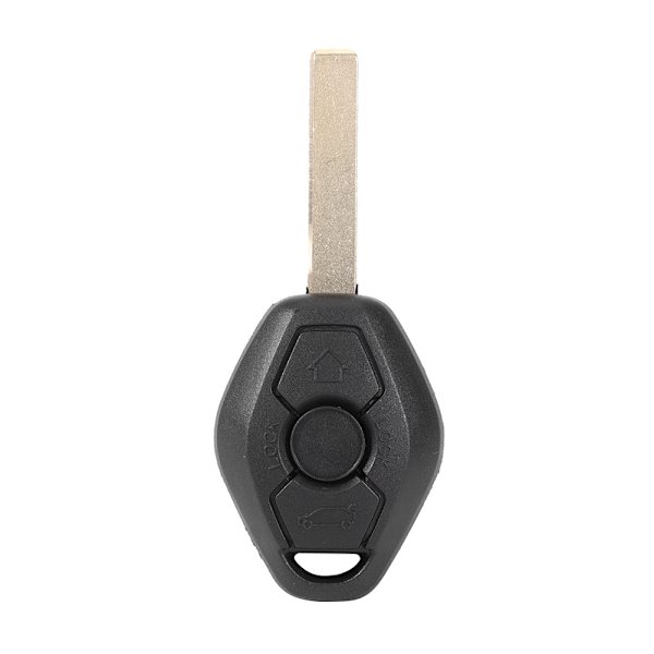 Svart bilfjärrkontroll 868Mhz 3 knappar passar för 3/5-serien