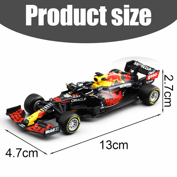 Bimeko Formelbilmodell Lafali F1 LAFHA Racing Car Model 1:43 Formel legering modellbil gunga