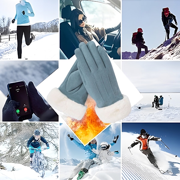 Handsker til kvinder - Vinter - Varme - Touchscreen