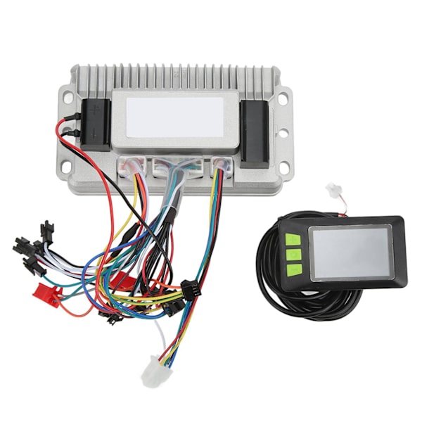 3-Mode Sinus Børsteløs Controller med LCD Display Kit 48/60V 1000W Varmeafledning til Elcykel