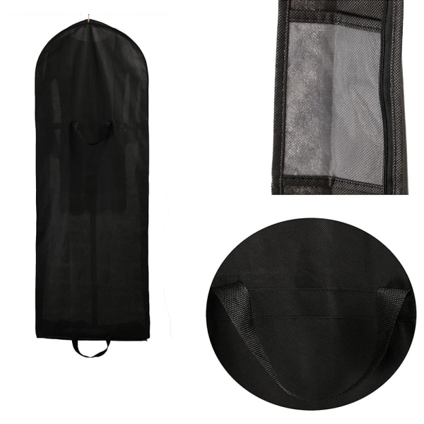 Plaggveske for lange brudekjoler Cover Protector Bags Foldab
