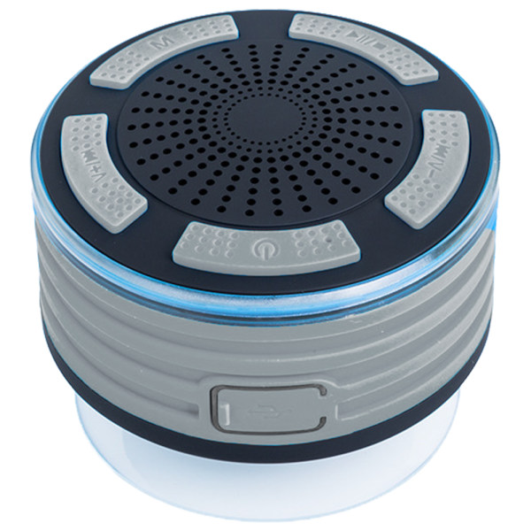 Bluetooth bærbar vandtæt bruseradio HB belysning