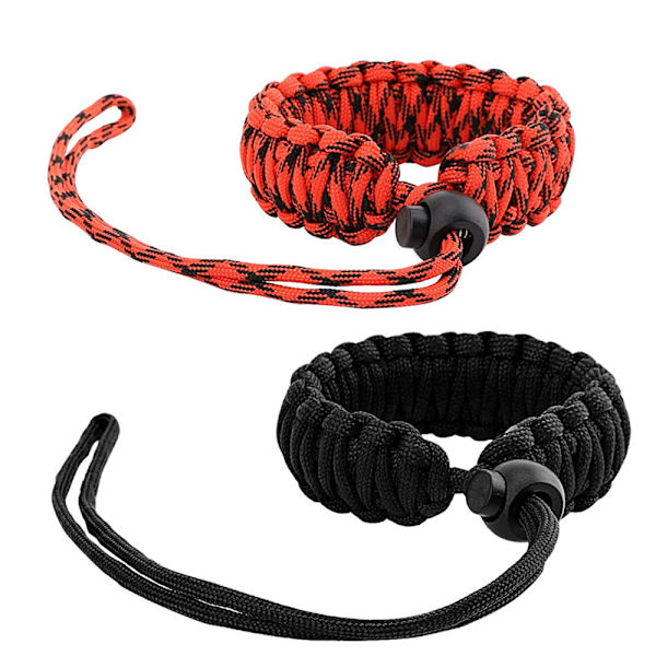 Handrem för kamera, Paracord-snodd handledsband, Bär på handleden