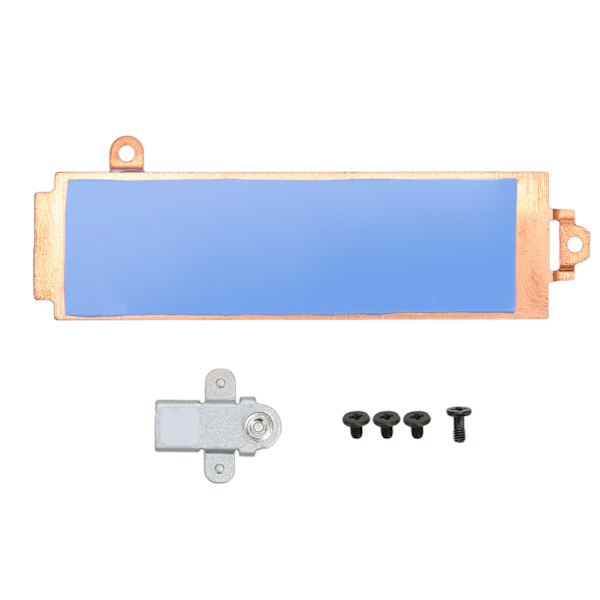 M.2 2280 SSD-kylflänsskydd med fäste för Alienware M15 R5 R6 G15 5510 5511 Aluminiumlegering Hårddisk Kylflänsskydd