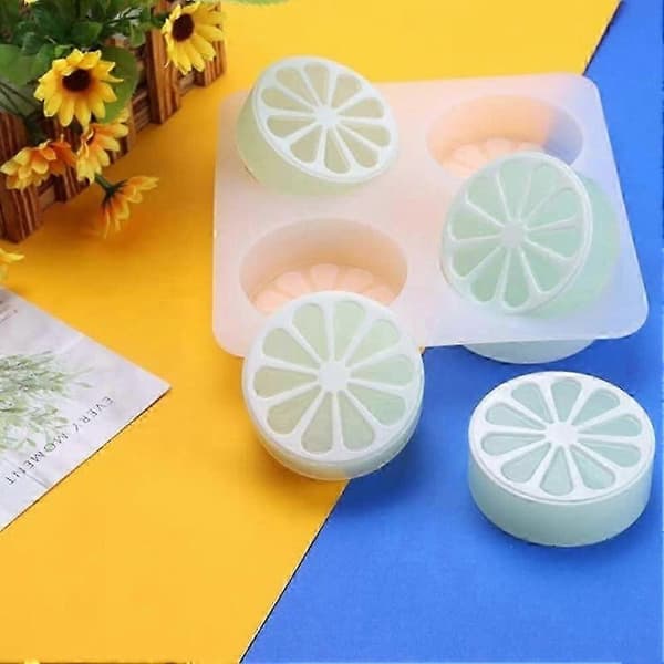 Sitron silikonformer Appelsinskive silikonformer for cupcake-topper