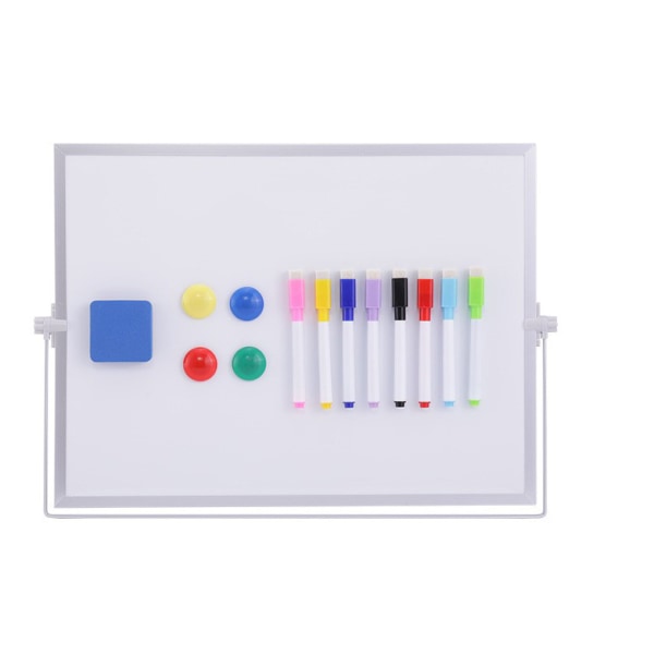 Dry Erase White Board, 16inX12in stort magnetisk skrivebord