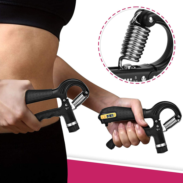 Hand Grip Strengthener Counting Underarm Trainer Workout