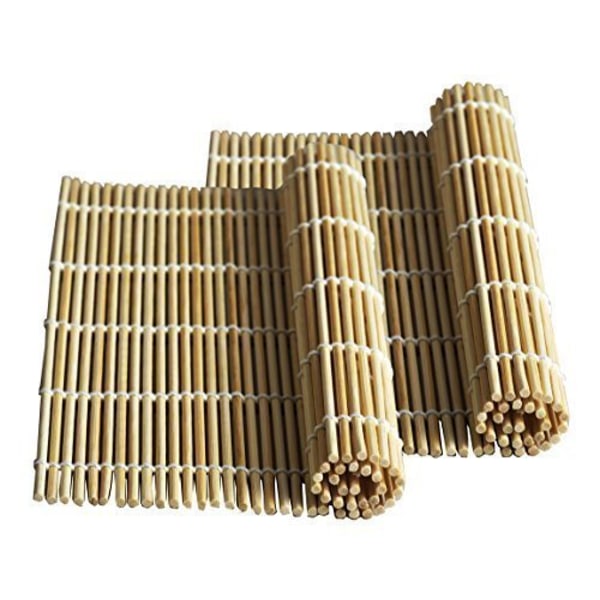 Sushi Roll Bambusmåtte, sæt med 2
