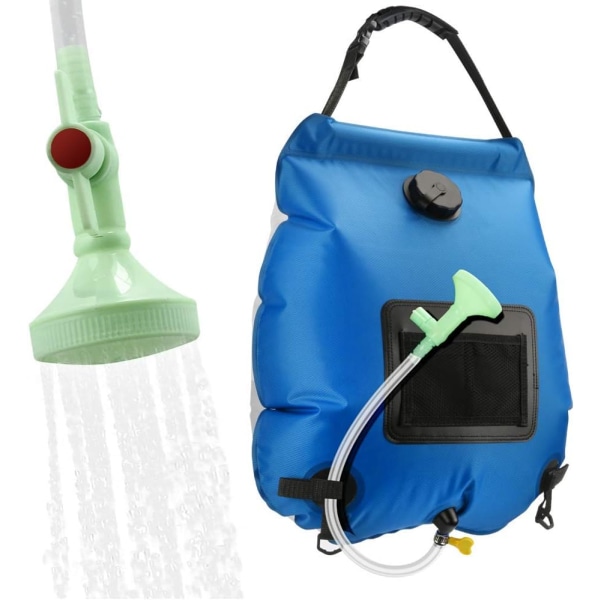Solar Shower Bag, 5 gallons/20L Solar Heating Camping Shower Bag