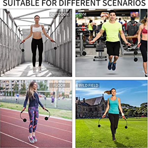 Sladdlös Hopprep För Inomhusbruk Hopprep För Fitness
