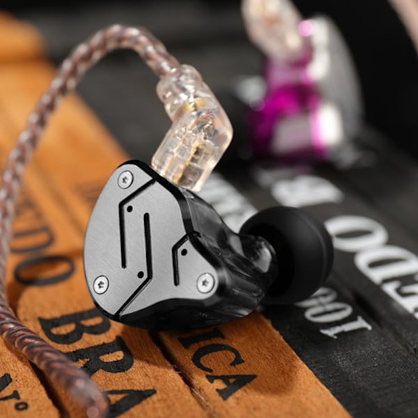 Kablede øretelefoner Hodesett Hybrid Driver In Ear Stereo Øretelefoner