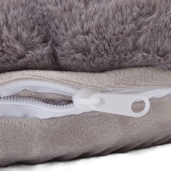 Fodvarmer USB-drevet vaskbar 3 temperaturjusterbar blød fodvarmer til hjemmekontor 5V