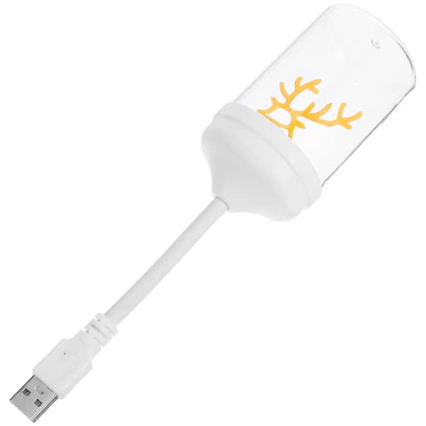 USB-nattlys med wolframtråd, bærbar nattbordslampe for soverom, 5 stk.