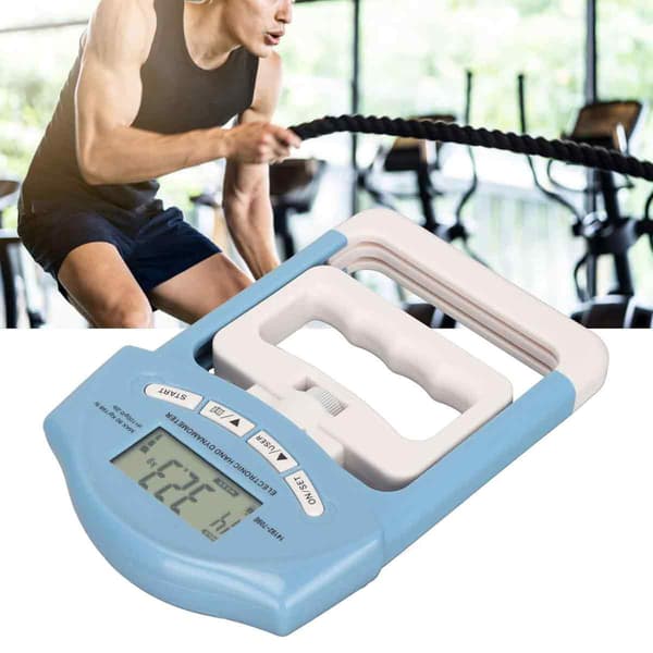 Gripdynamometer med støtte for flere brukerprofiler, svak normal sterk indikator med umiddelbar tilbakemelding, digital hånddynamometer for omfattende