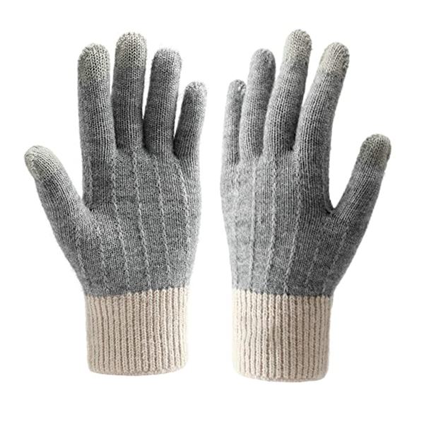 Vinterhandskar Pekskärmhandskar Stickade Fingerhandskar