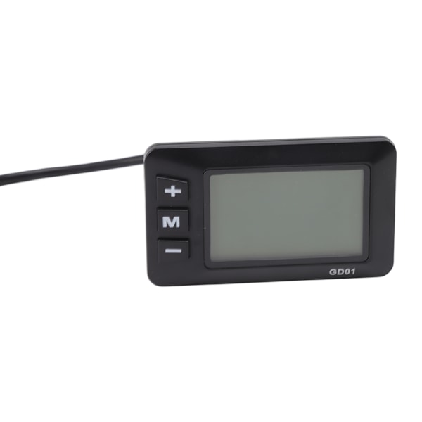 24V 36V 48V Elektrisk Cykel LCD GD01 Display Panel Cykel Modifikation Tilbehør med Vandtæt Stik