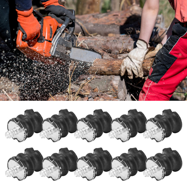 10PCS Isolator Buffer Mounts Fit for Husqvarna 61 66 266 268 272 XP Chainsaw Replacement