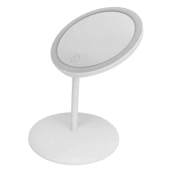 LED Makeup Spejl Aftageligt Foldbart Touch Kontrol Lys USB Opladning Bærbart Vanity Spejl