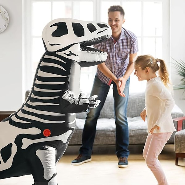 Tyrannosaurus Rex Sjov Halloween Dinosaur Oppustelig Dragt Ride Dinosaur Muskel Dinosaur Oppustelig Dragt