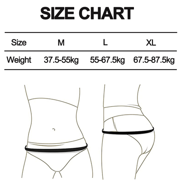 Kvinnors höga midja mage åtstramning och höftlyftande grafen