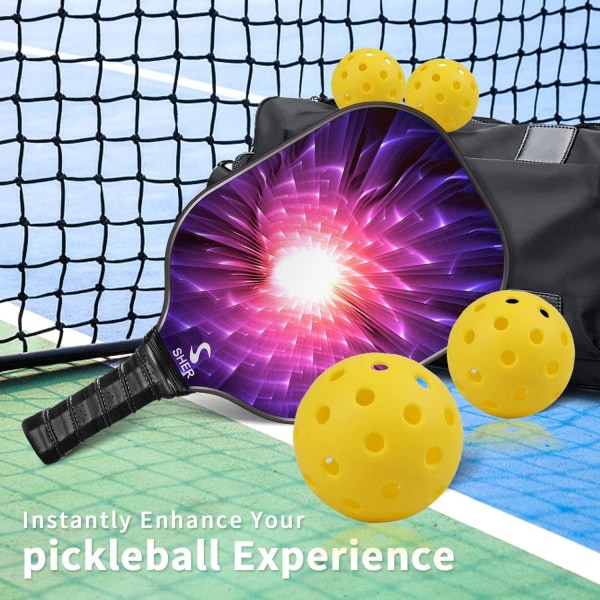 Ulkona käytettävät Pickleball-pallot, 40 reikää erityisesti suunniteltuja varten