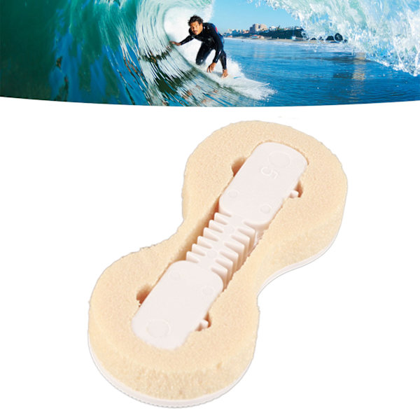 Fin Box Plug 5° 0° 5° Stødsikker Stabil Balance Robust Base Kompakt PVC til Surfing Surfboard