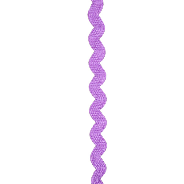 2 st Wavy Ribbon Dekoration S Kurvig Polyester Lila Presentförpackning DIY Sömnad Hantverk 8mm