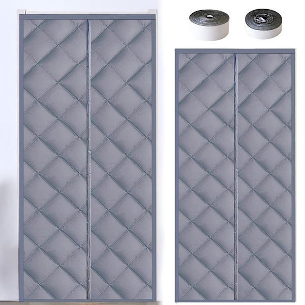 Magnetisk termisk gardin til døre 80x190 cm, vandtæt, vindtæt