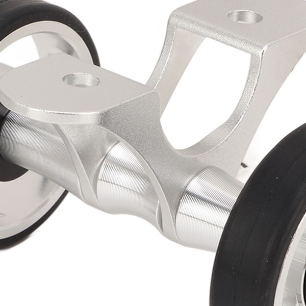 Cykelskærm Easywheel Mudguard Rollers Hjul Dobbelthjul til Brompton Foldecykel til DahonSilver