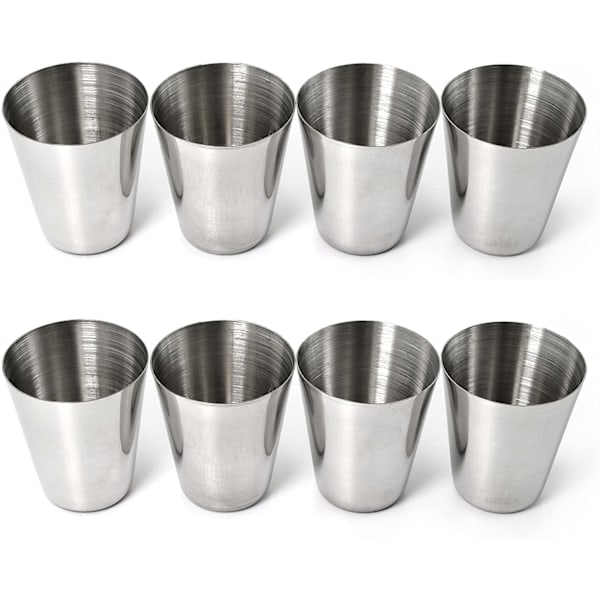 Shot glas i rustfrit stål 25 ml