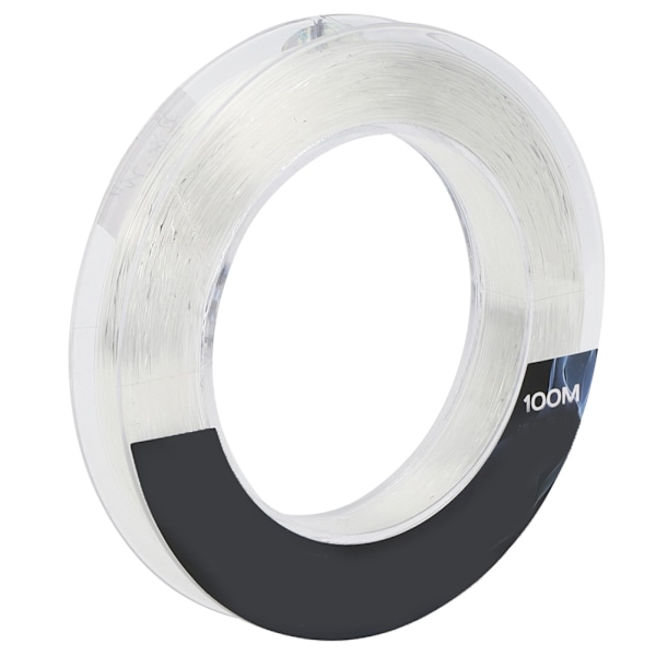 100M Nylon Hvid Transparent Højtydende Havfiskeri Line Super Stærk Genopretning UV-resistent Fiskewire20#