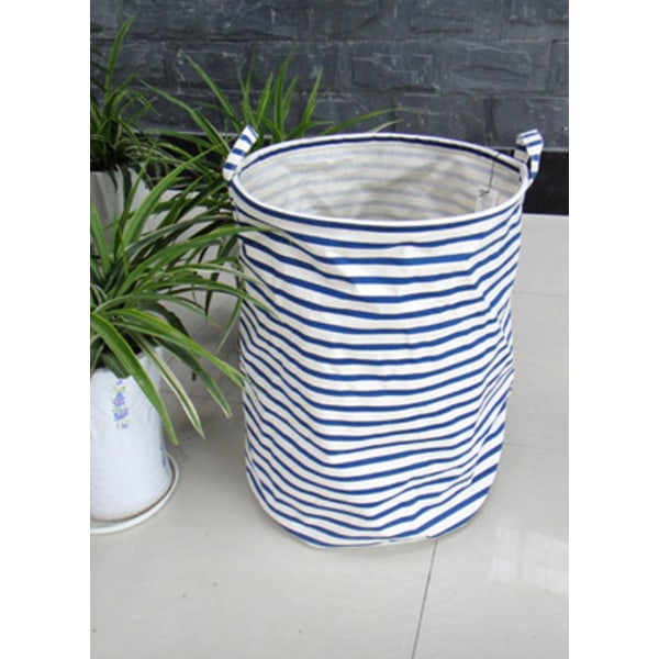 Fritstående vasketøjskurv med låg, foldbar stor snøre