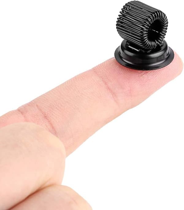 4 magnetiska pennhållarklämmor med justerbart fjäderspänne, bla
