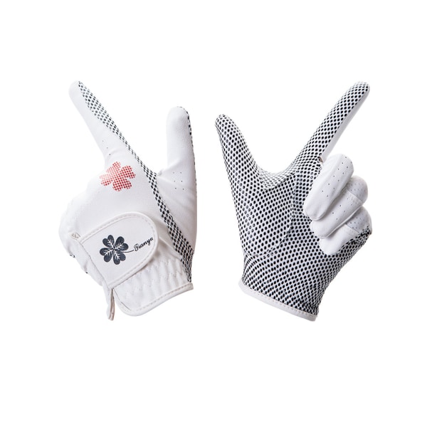 Women's Leather Golf Gloves One Pair