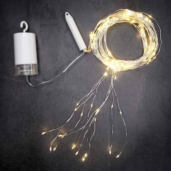 200 LED blinkande stjärnhimmel med fjärrkontroll inomhus utomhus dekor