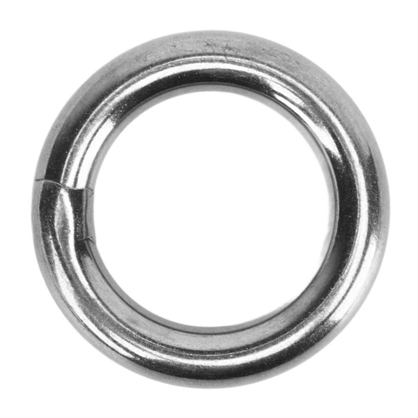 7 stk. Metal O-ring Vandtæt Rustfri 304 Rustfrit Stål Stærk Belastningsbærende Sømløs Svejset Rund O-ring 8x35mm