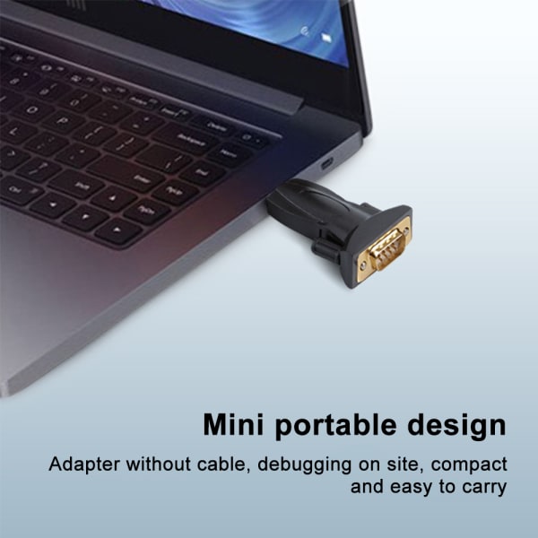 USB till RS232-adapter med chipset, USB till DB9 seriell omvandlare