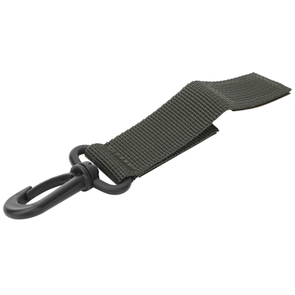3 stk. Outdoor Supply 360 graders roterende webbing spænde nøglering bælte krog - army grøn