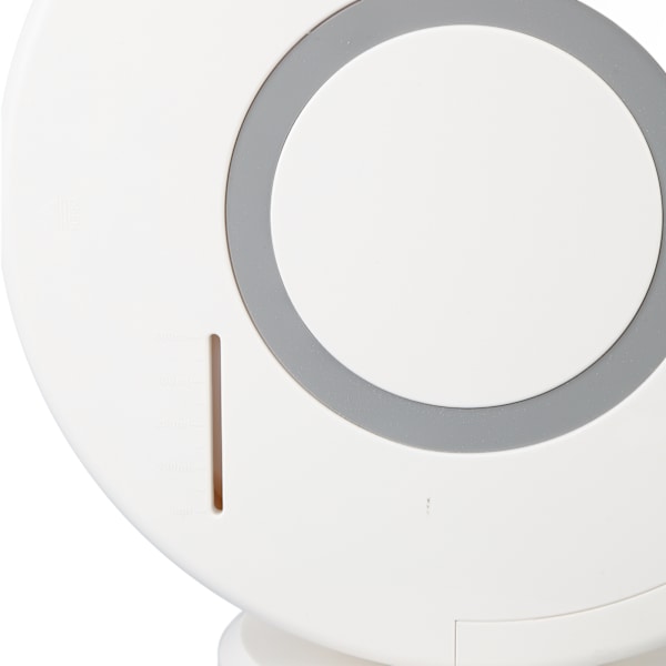 Automatisk roterande bubbelmaskin USB uppladdningsbar automatisk bubbelblåsare för barn småbarn inomhus utomhus födelsedagsfester leksaker vit
