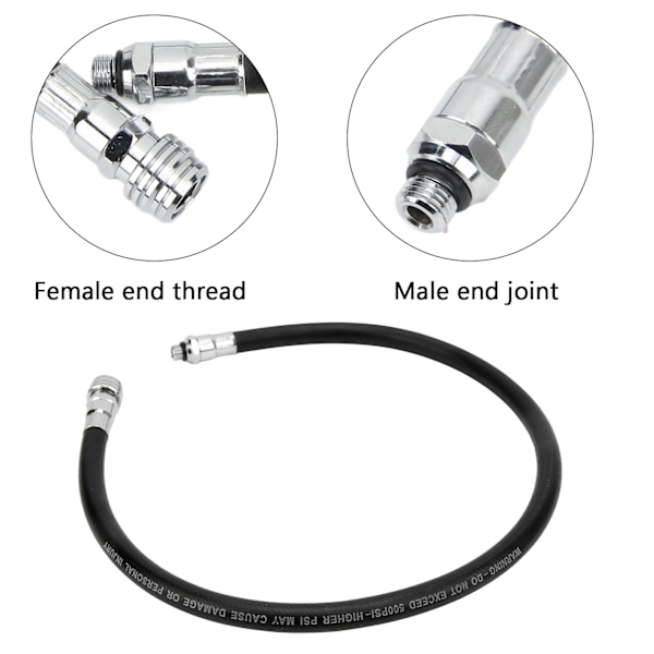 500PSI dykkerutstyr lavtrykkslange 28 tommers lavtrykksregulator slange for andretrinnsregulator