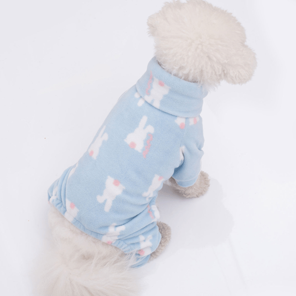 Igelkott Termiska Vinterkläder för Husdjur Hund Pyjamas Katt Onesies Jumpsuits Tjock Sammet