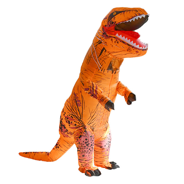 Halloween T-Rex Dinosaur Ilmapukuasu Lasten Päiväjuhlat Hauskat Ulkopeli Kuva Cartoon Eläin Nuken