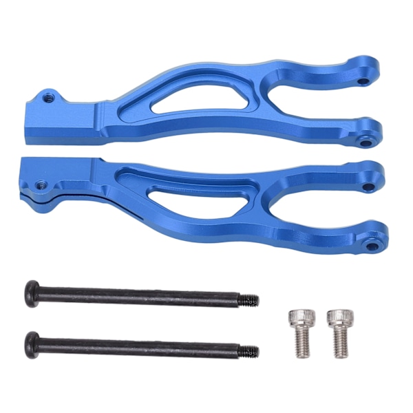 2PCS RC Swing Arms Aluminiumlegering Hög Temperaturbeständig RC Främre Övre Upphängningsarm för Outcast 8S Blå